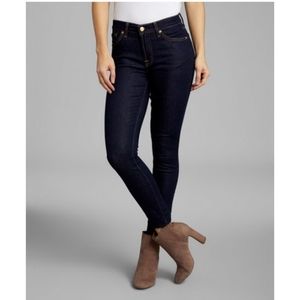 7FAMK Gwenevere Mid Rise Skinny Jeans Size 28